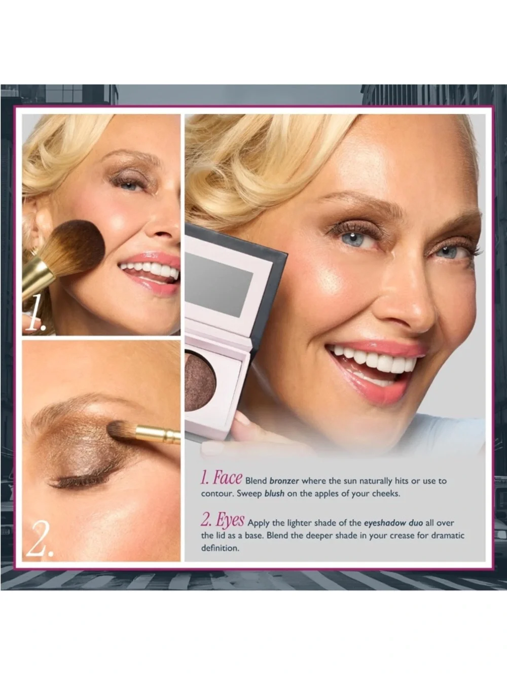 Laura Geller Geller's Greatest New York Minute Baked Face & Eye Palette NIB